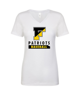 Freedom HS Baseball Baseball - Womens V-Neck