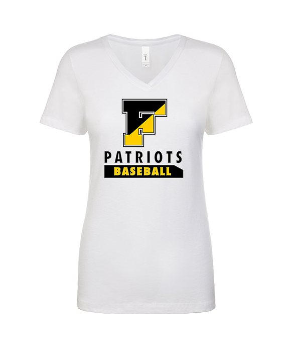 Freedom HS Baseball Baseball - Womens V-Neck