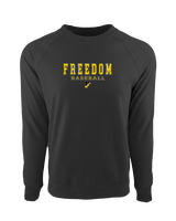 Freedom HS Baseball Block - Crewneck Sweatshirt