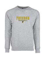 Freedom HS Baseball Block - Crewneck Sweatshirt