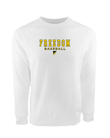 Freedom HS Baseball Block - Crewneck Sweatshirt