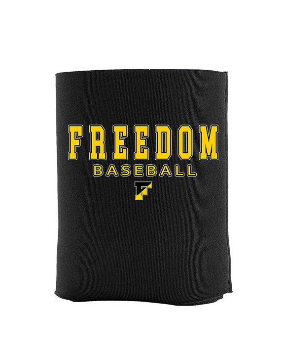 Freedom HS Baseball Block - Koozie