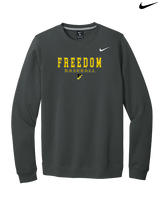 Freedom HS Baseball Block - Mens Nike Crewneck