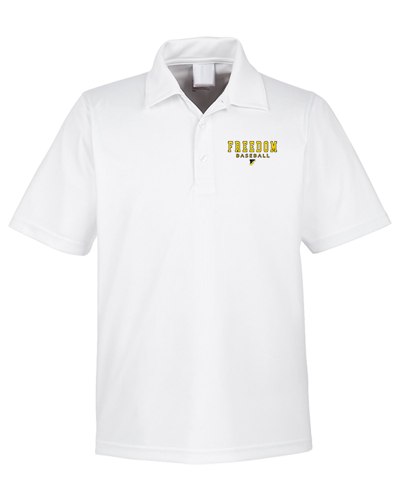 Freedom HS Baseball Block - Mens Polo