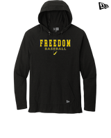 Freedom HS Baseball Block - New Era Tri-Blend Hoodie