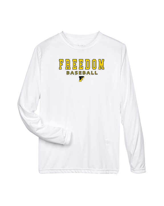 Freedom HS Baseball Block - Performance Longsleeve