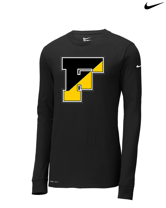 Freedom HS Baseball Custom 2 - Mens Nike Longsleeve