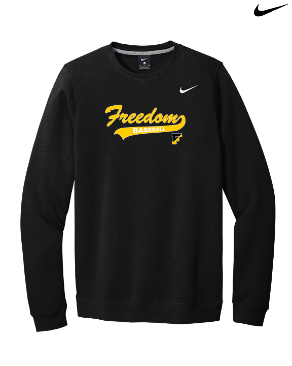 Freedom HS Baseball Custom 4 - Mens Nike Crewneck