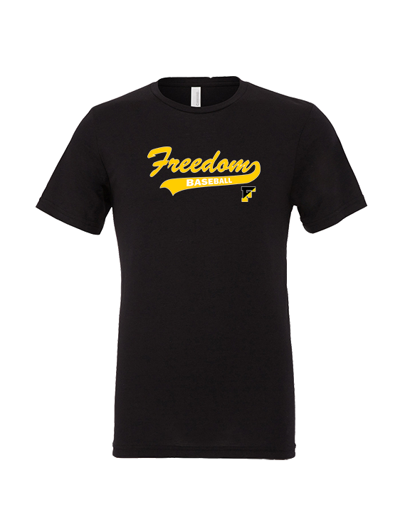 Freedom HS Baseball Custom 4 - Tri-Blend Shirt