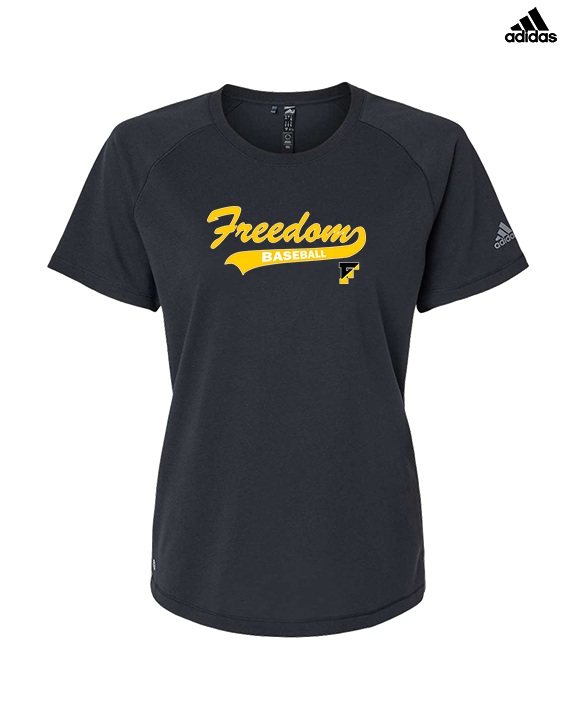 Freedom HS Baseball Custom 4 - Womens Adidas Performance Shirt