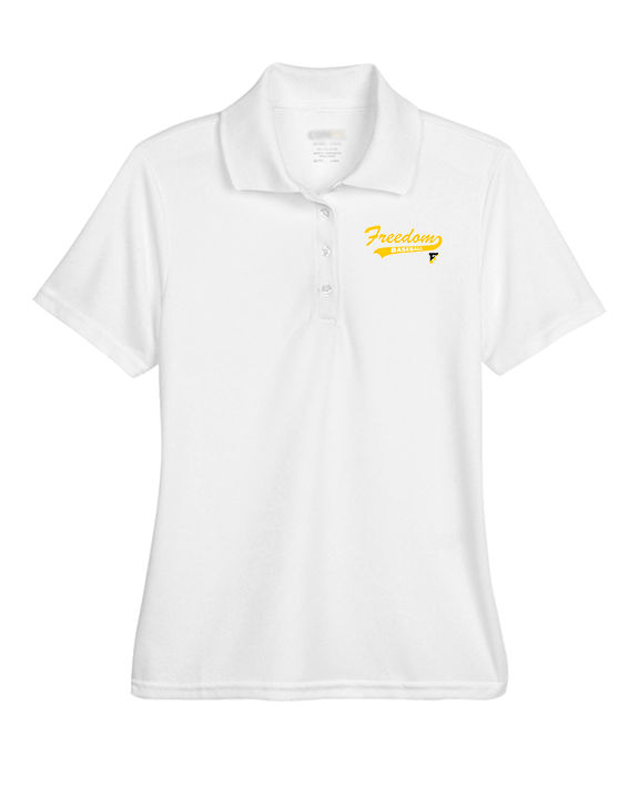 Freedom HS Baseball Custom 4 - Womens Polo