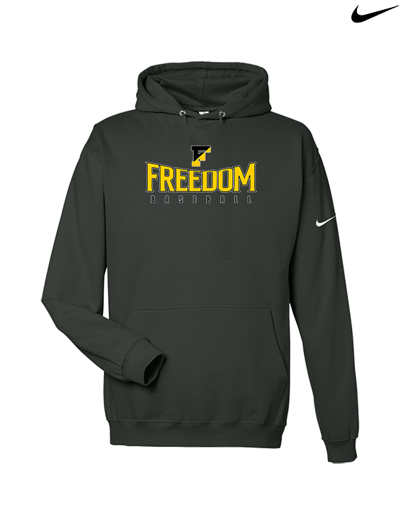 Freedom HS Baseball Custom 5 - Nike Club Fleece Hoodie