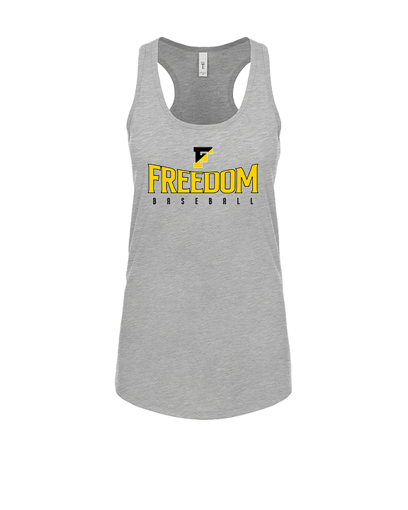 Freedom HS Baseball Custom 5 - Womens Tank Top