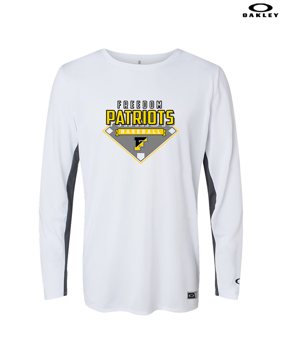 Freedom HS Baseball Custom 6 - Mens Oakley Longsleeve