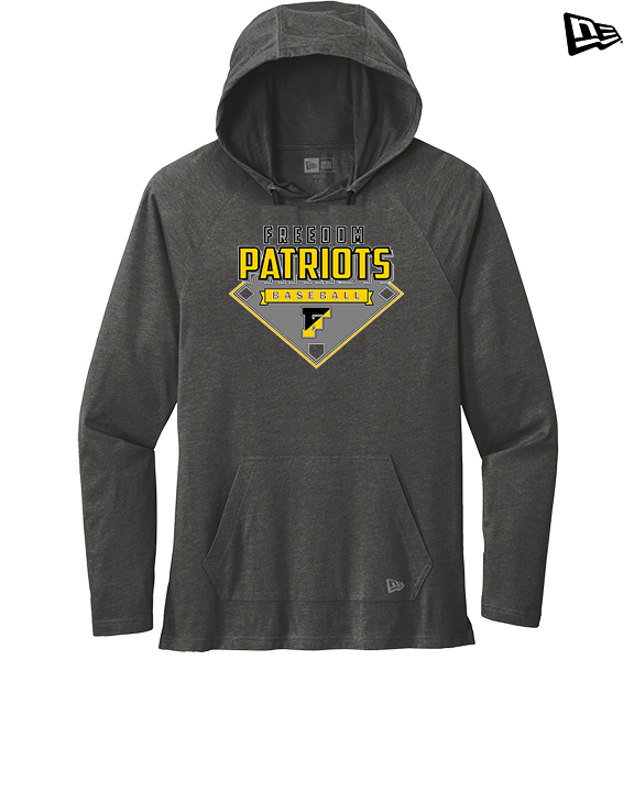 Freedom HS Baseball Custom 6 - New Era Tri-Blend Hoodie