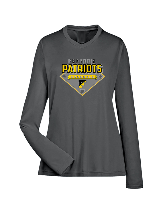 Freedom HS Baseball Custom 6 - Womens Performance Longsleeve