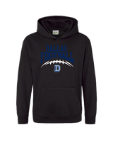 Dallas Mountaineers Football - Cotton Hoodie