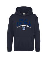 Dallas Mountaineers Football - Cotton Hoodie