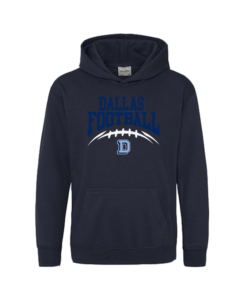 Dallas Mountaineers Football - Cotton Hoodie