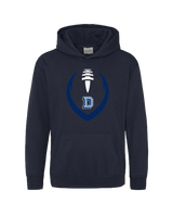 Dallas Mountaineers Full Football - Cotton Hoodie