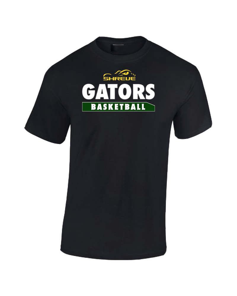 Captain Shreve HS Gators Bball - Cotton T-Shirt