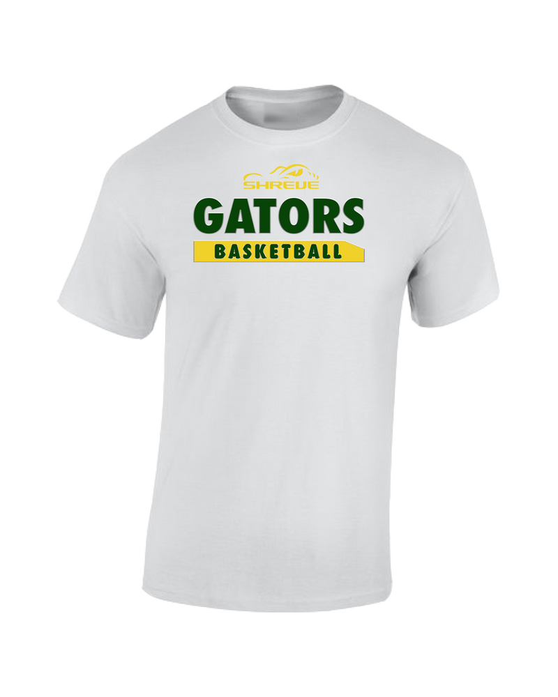 Captain Shreve HS Gators Bball - Cotton T-Shirt