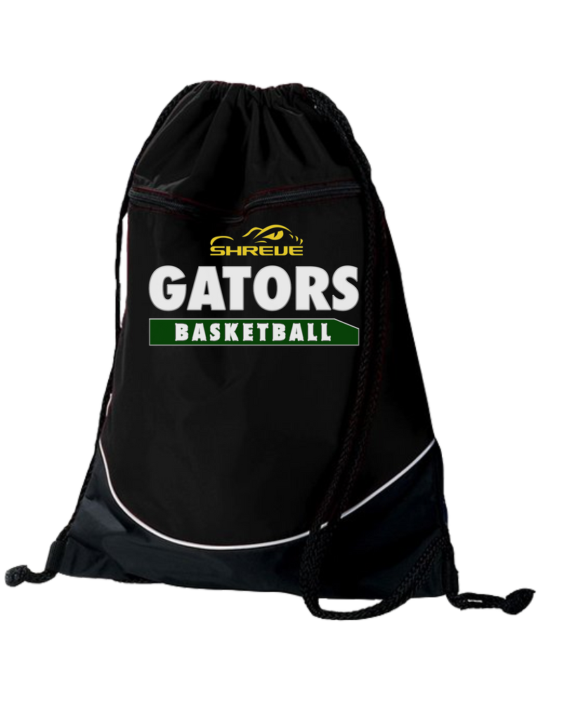 Captain Shreve HS Gators Bball - Drawstring Bag