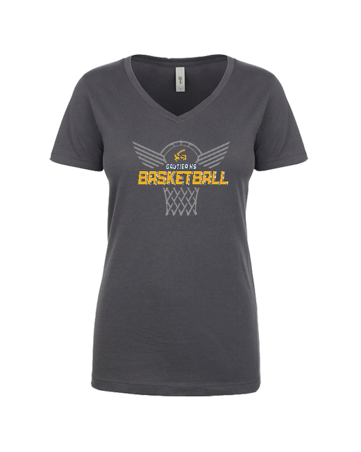 Gautier HS Nothing but Net - Women’s V-Neck