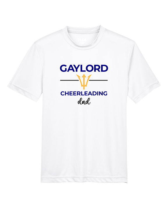 Gaylord HS Cheer New Dad - Youth Performance Shirt