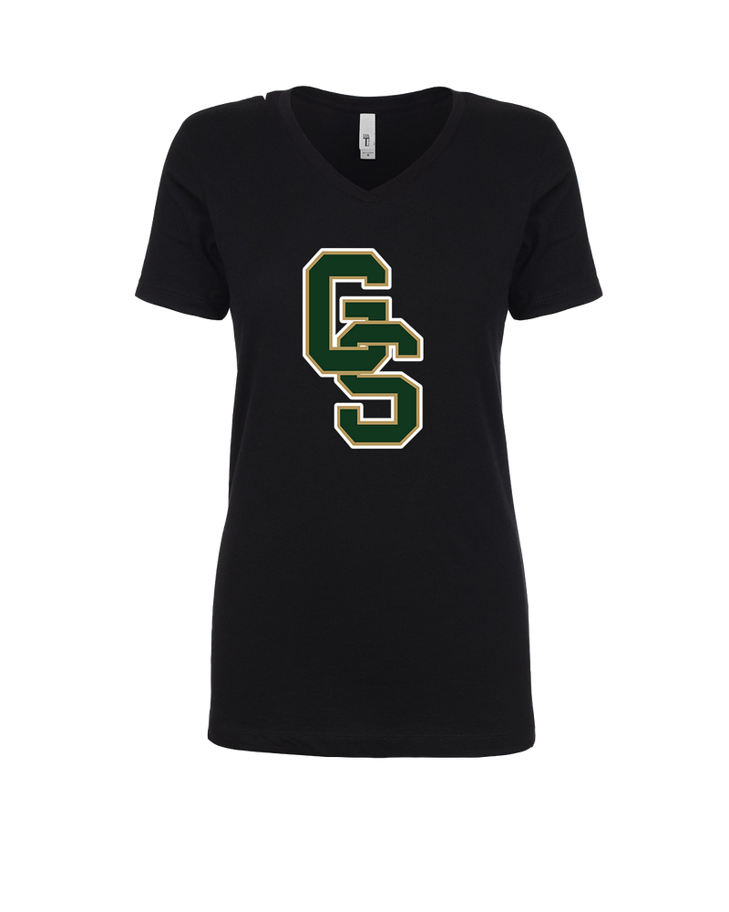 Golden State Baseball Logo 1 - Womens V-Neck