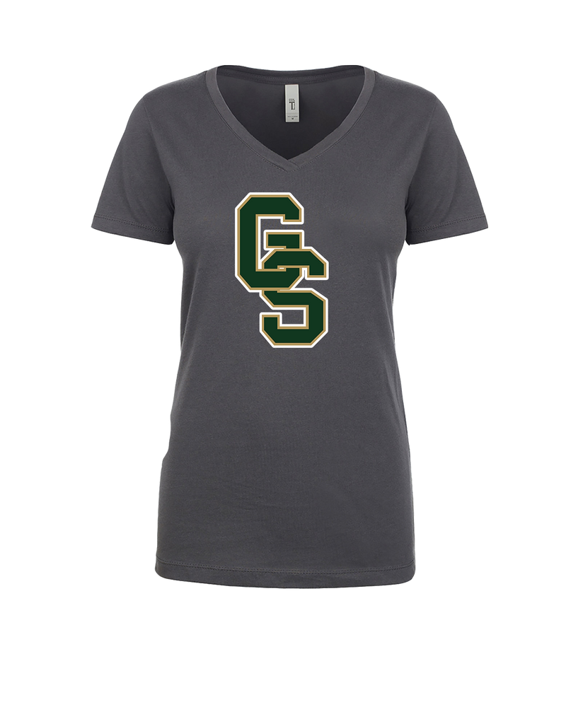 Golden State Baseball Logo 1 - Womens V-Neck