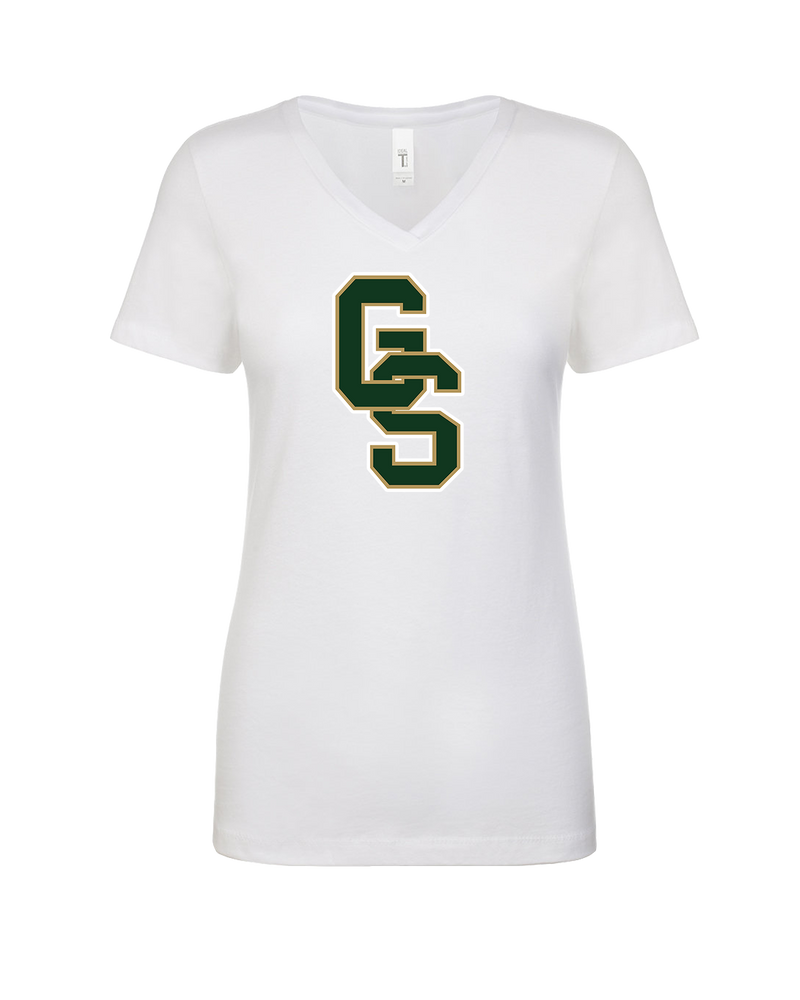 Golden State Baseball Logo 1 - Womens V-Neck