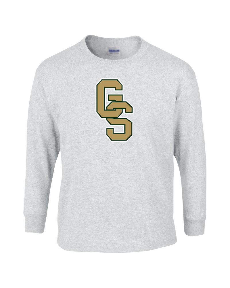 Golden State Baseball Logo 2 - Mens Basic Cotton Long Sleeve