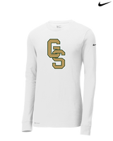 Golden State Baseball Logo 2 - Nike Dri-Fit Poly Long Sleeve