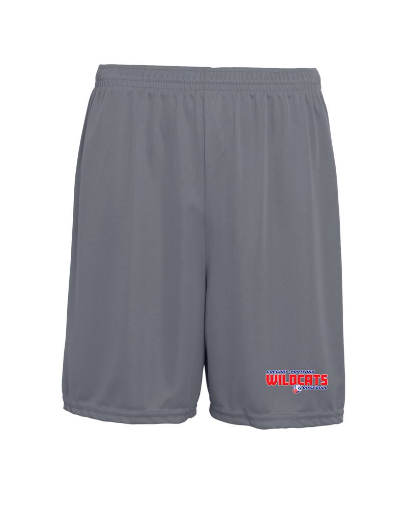 Gregory-Portland HS Baseball Bold - 7 inch Training Shorts