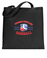 Gregory-Portland HS Baseball Curve - Tote Bag