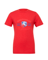Gregory-Portland HS Baseball Curve - Mens Tri Blend Shirt