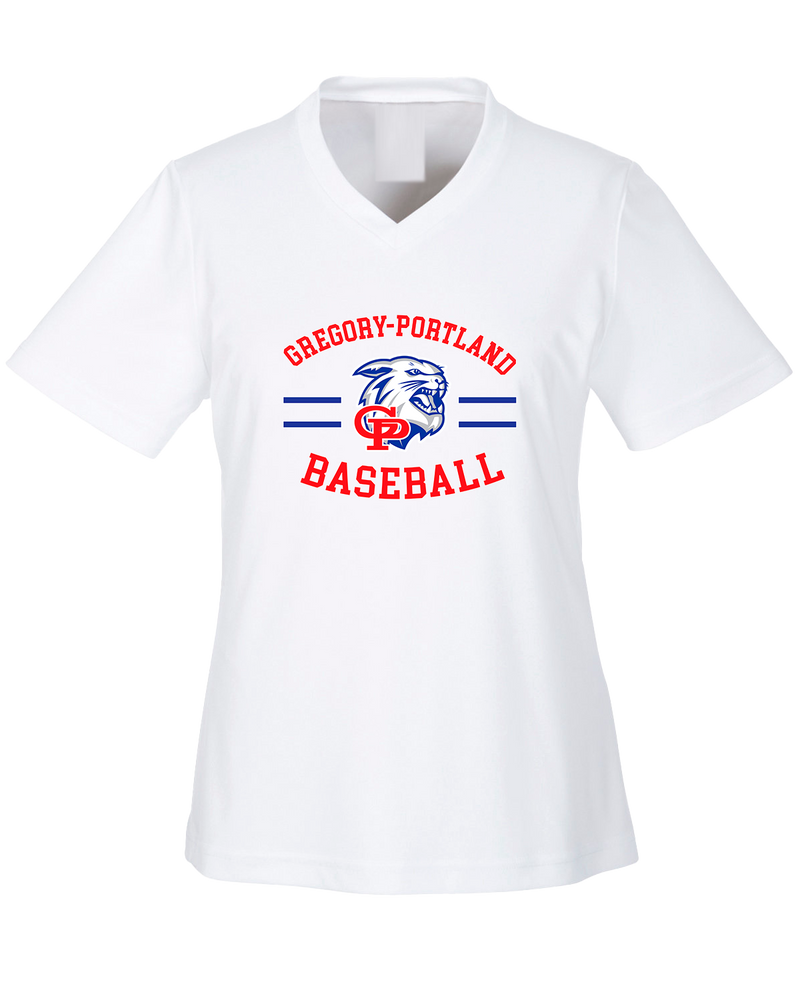 Gregory-Portland HS Baseball Curve - Womens Performance Shirt