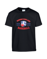 Gregory-Portland HS Baseball Curve - Youth T-Shirt