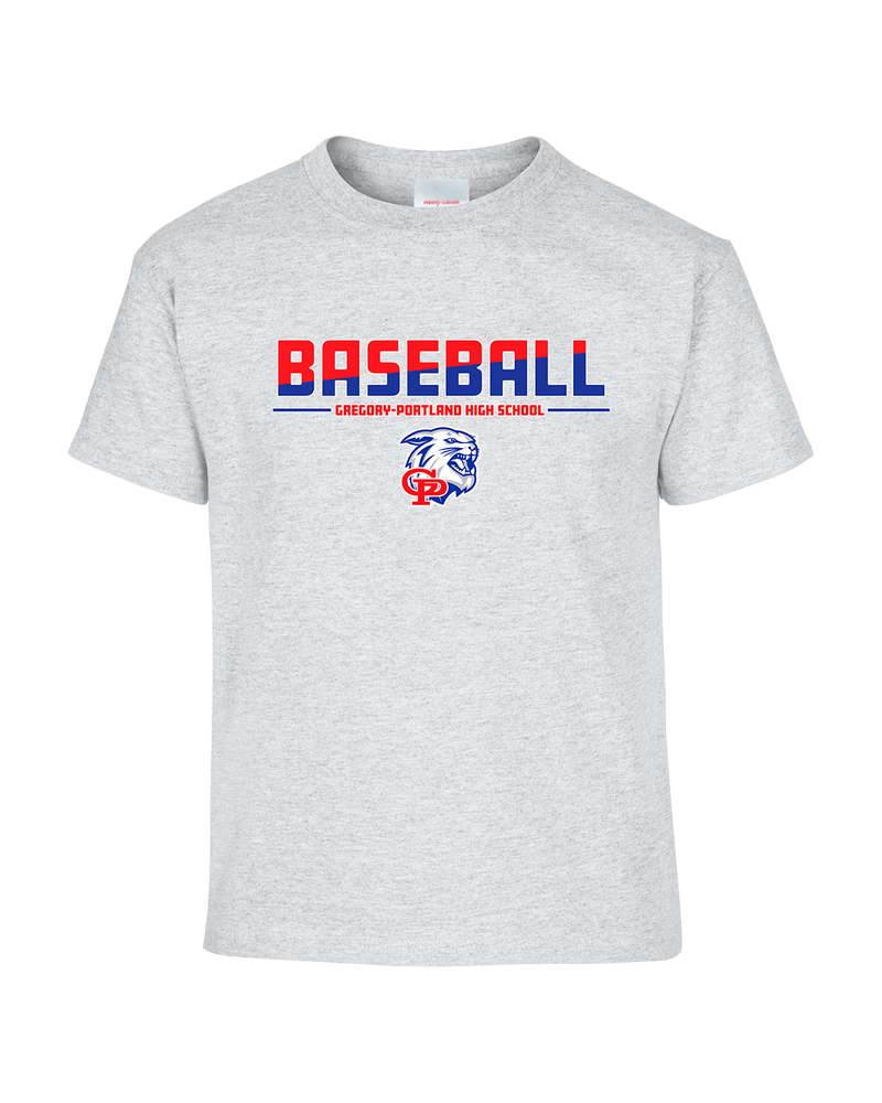 Gregory-Portland HS Baseball Cut - Youth T-Shirt