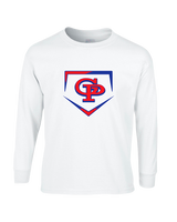 Gregory-Portland HS Baseball Plate - Mens Basic Cotton Long Sleeve