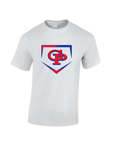 Gregory-Portland HS Baseball Plate - Cotton T-Shirt