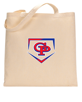 Gregory-Portland HS Baseball Plate - Tote Bag