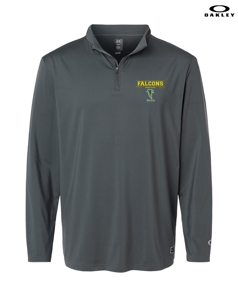 Groves HS Wrestling Border - Oakley Quarter Zip