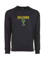 Groves HS Wrestling Border - Crewneck Sweatshirt