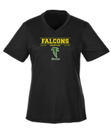 Groves HS Wrestling Border - Womens Performance Shirt