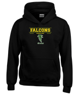 Groves HS Wrestling Border - Youth Hoodie
