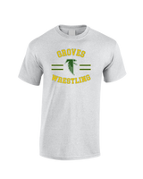 Groves HS Wrestling Curve - Cotton T-Shirt