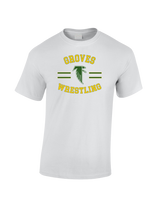 Groves HS Wrestling Curve - Cotton T-Shirt