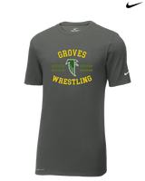 Groves HS Wrestling Curve - Nike Cotton Poly Dri-Fit